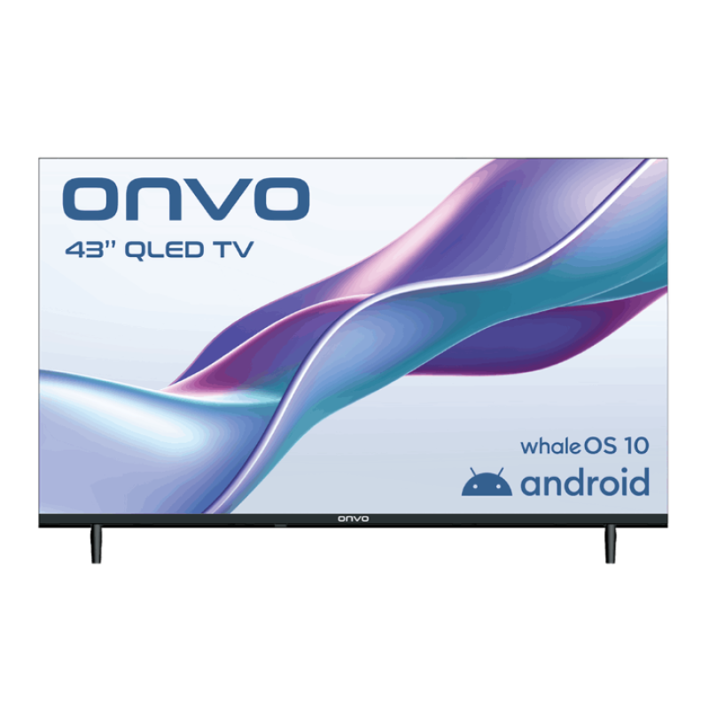Elden Taksitle ONVO 43'' 109 EKRAN FHD WHALE OS 10 QLED TELEVİZYON 43VQ80F2FA
