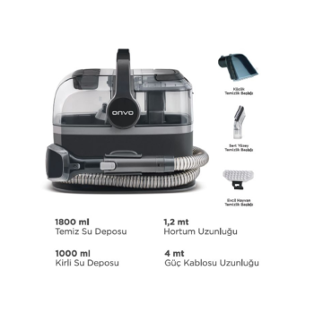 ONVO HALI KOLTUK YIKAMA MAKİNESİ OVHYM200