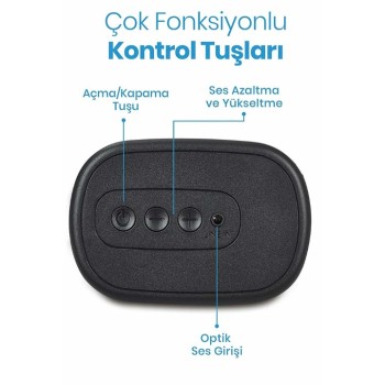 GOLDMASTER KABLOLU SOUNDBAR SES SİSTEMİ SW910