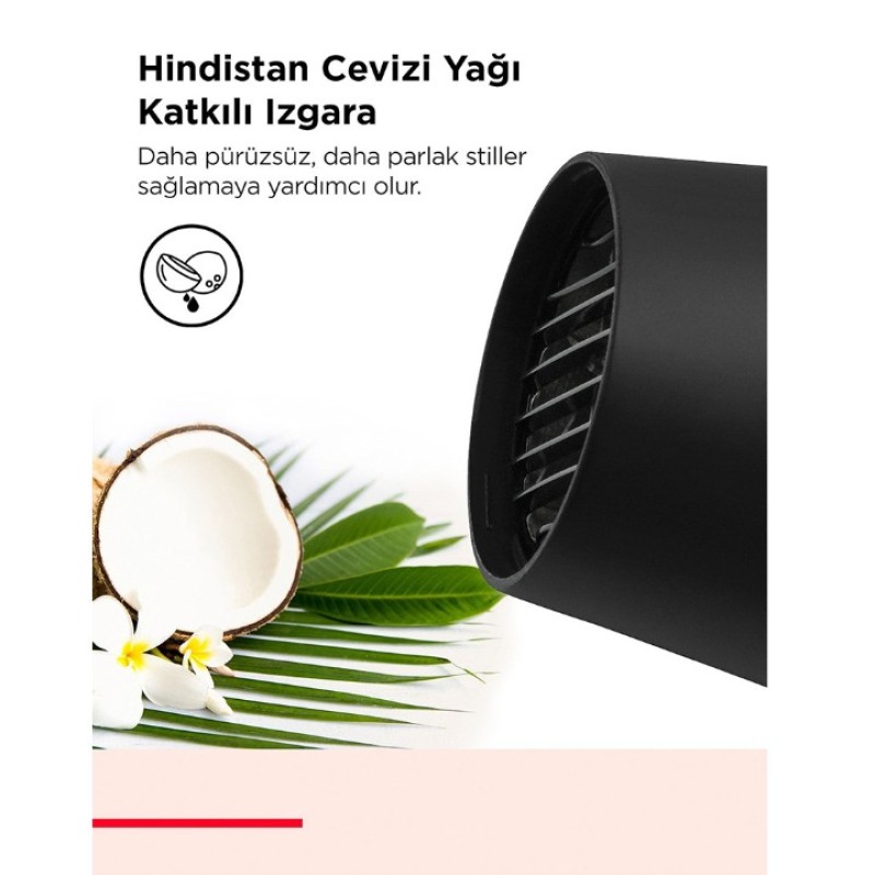 Elden Taksitle REVLON SMOOTH STAY DİFÜZÖRLÜ SAÇ KURUTMA MAKİNESİ 5317