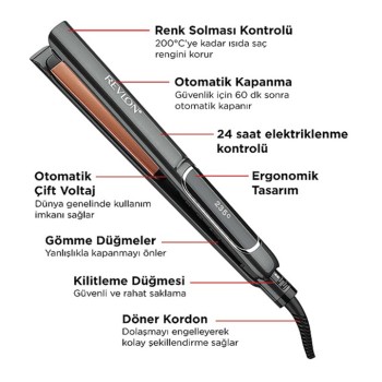 REVLON PRO COLLECTION EXTRA UZUN SAÇ DÜZLEŞTİRİCİ RVST2175
