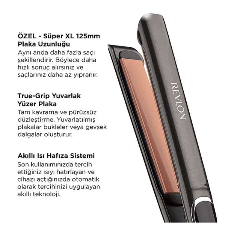 Elden Taksitle REVLON PRO COLLECTION EXTRA UZUN SAÇ DÜZLEŞTİRİCİ RVST2175