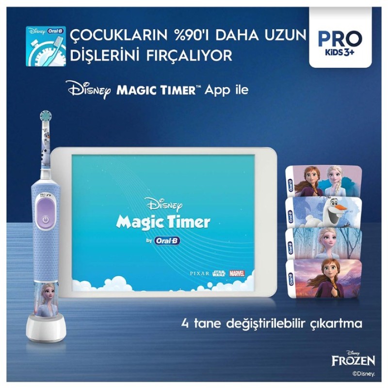 Elden Taksitle ORAL-B D103 VITALITY PRO FROZEN DİŞ FIRÇASI