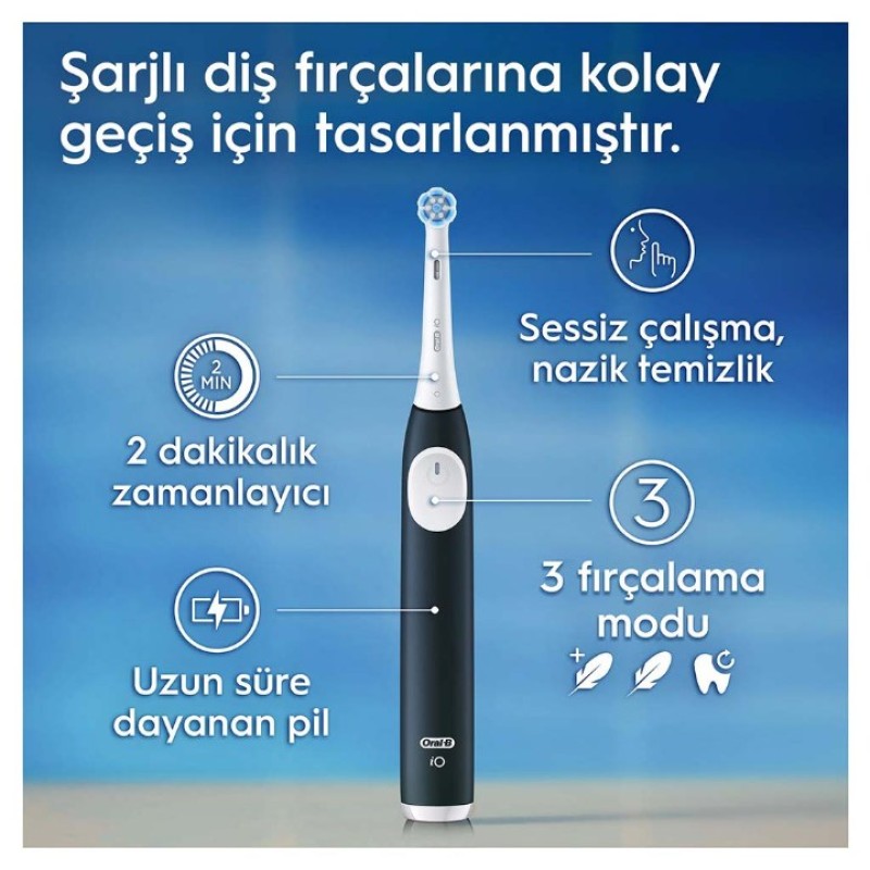 Elden Taksitle ORAL-B IO 2 2 Lİ SARJLI DİŞ FIRÇASI