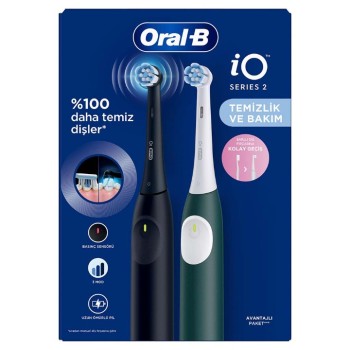 ORAL-B IO 2 2 Lİ SARJLI DİŞ FIRÇASI