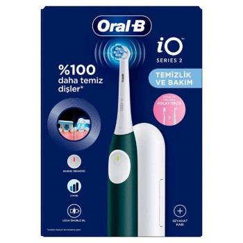 ORAL-B IO 2 SARJLI DİŞ FIRÇASI VE SEYAHAT KABI