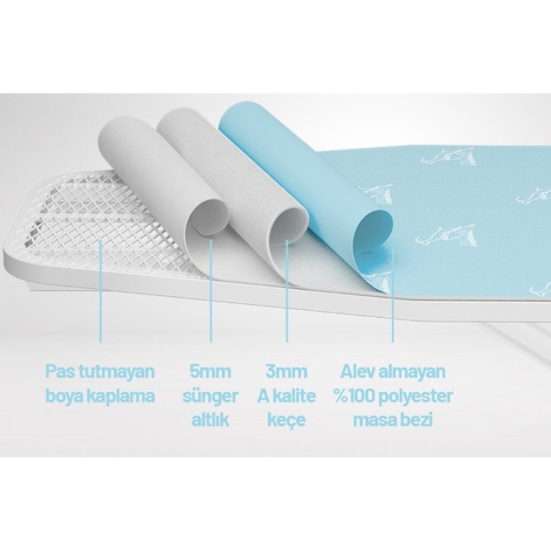 GAZZELLA DUTY STANDART 800 DS ÜTÜ MASASI