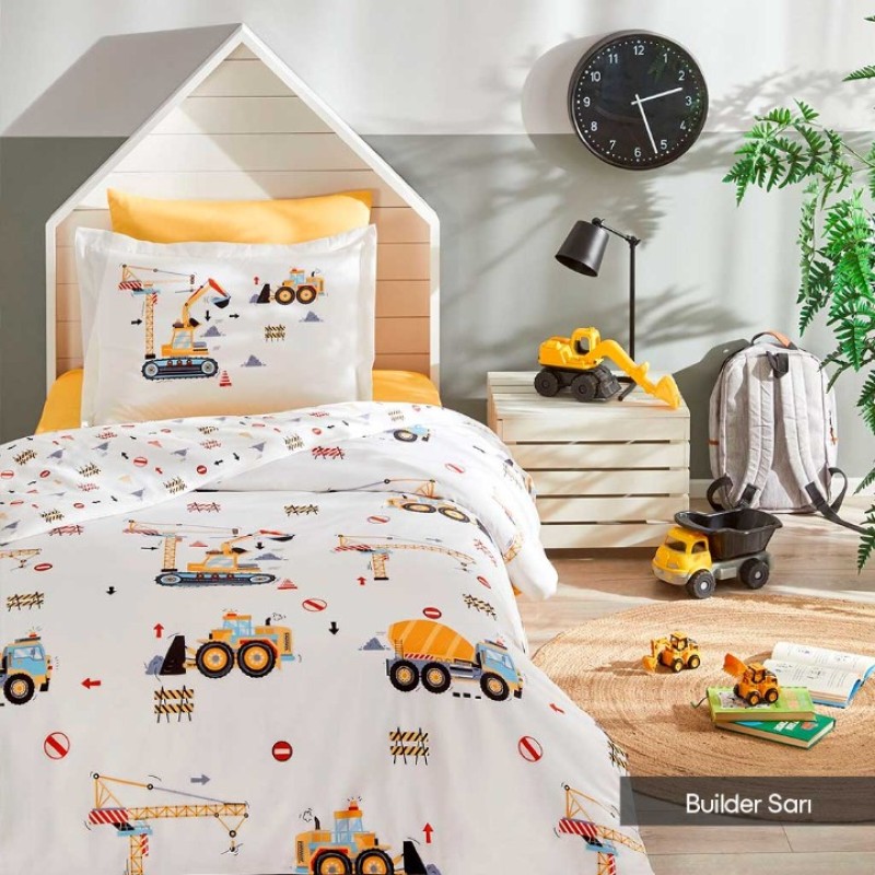 ÖZDİLEK RANFORCE TEK KİŞİLİK NEVRESİM TAKIMI