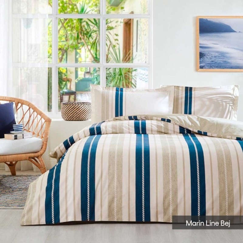 ÖZDİLEK RANFORCE TEK KİŞİLİK NEVRESİM TAKIMI