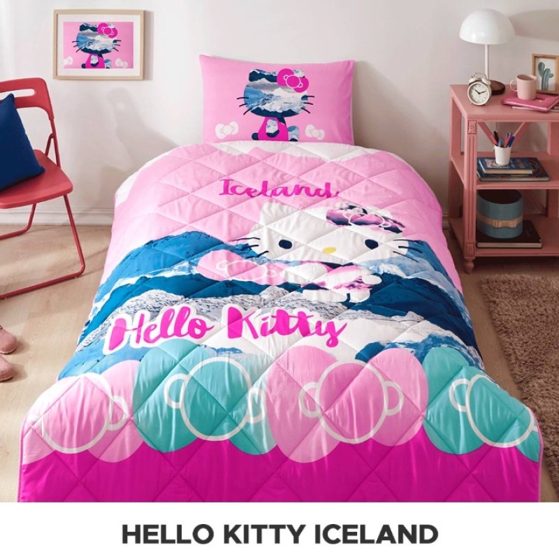 Elden Taksitle TAÇ LİSANSLI BRF YORGAN SETİ 8266