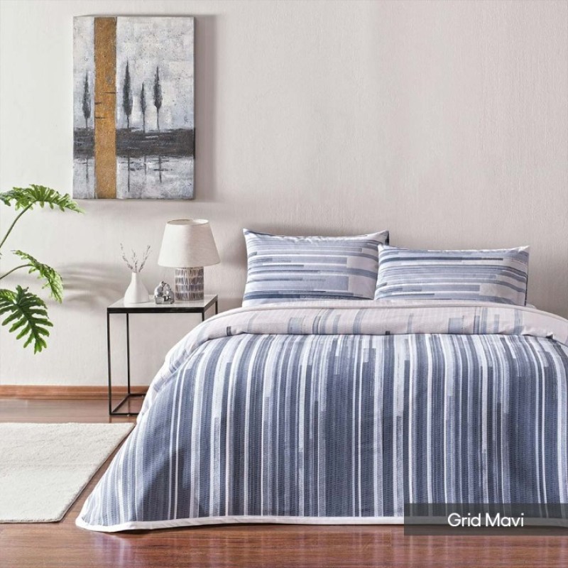 Elden Taksitle TAÇ ÇİFT KİŞİLİK PİKE SETİ 5058