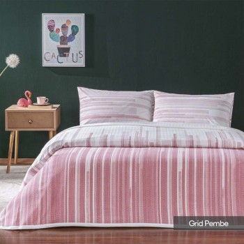 TAÇ ÇİFT KİŞİLİK PİKE SETİ 5058