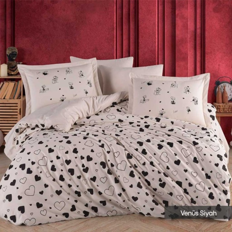 Elden Taksitle HOBBY POPLİN ÇİFT KİŞİLİK NEVRESİM TAKIMI