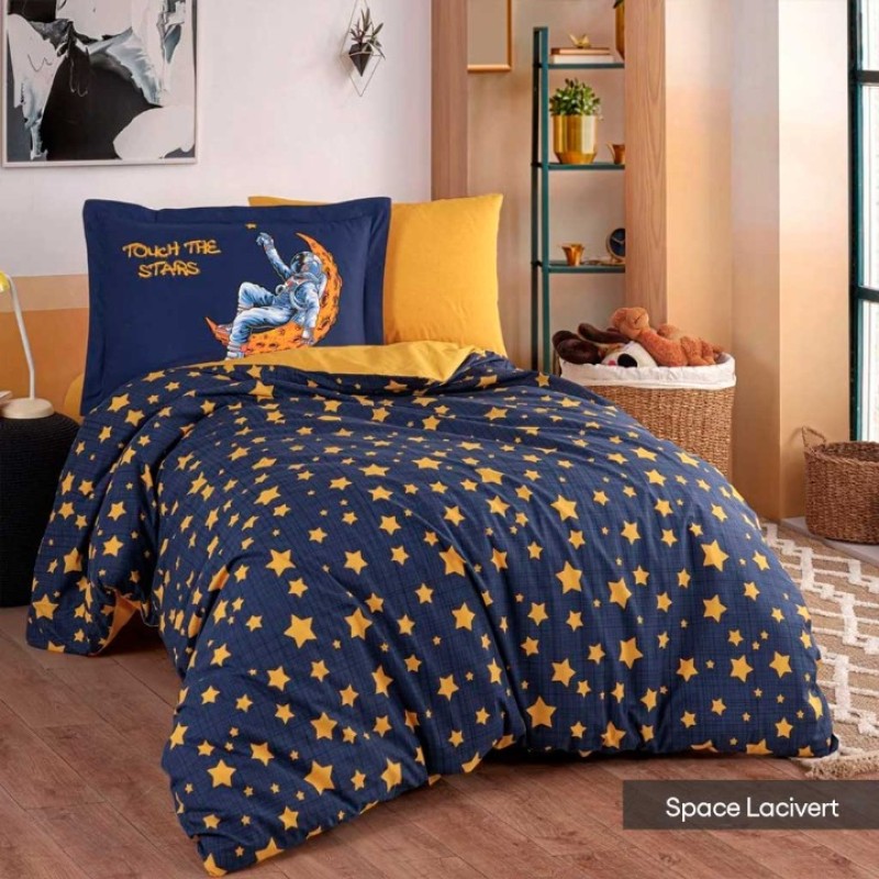 Elden Taksitle HOBBY POPLİN TEK KİŞİLİK NEVRESİM TAKIMI