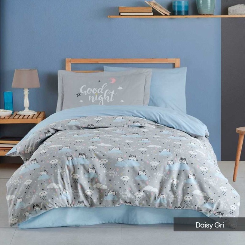 Elden Taksitle HOBBY POPLİN TEK KİŞİLİK NEVRESİM TAKIMI