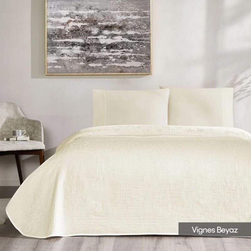 Elden Taksitle TAÇ JAKAR TEK KİŞİLİK PİKE TAKIMI 3699