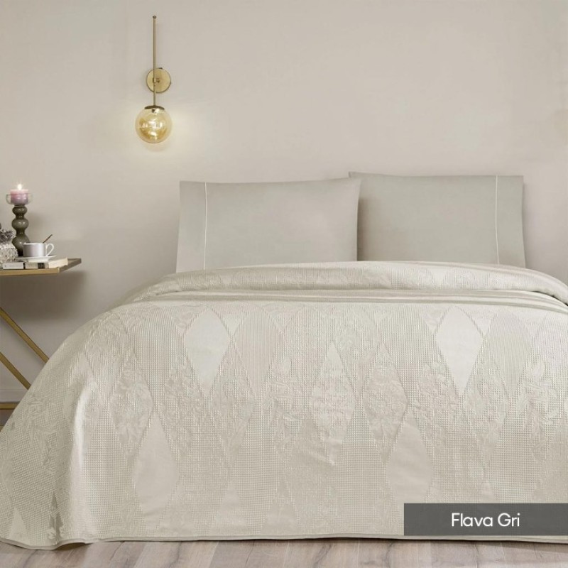 Elden Taksitle TAÇ JAKAR TEK KİŞİLİK PİKE TAKIMI 3699