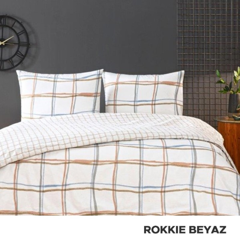 TAÇ RANFORCE TEK KİŞİLİK NEVRESİM TAKIMI 3519