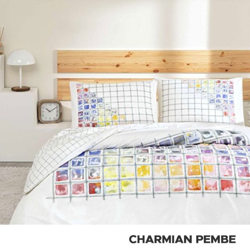 Elden Taksitle TAÇ RANFORCE ÇİFT KİŞİLİK NEVRESİM TAKIMI 3518