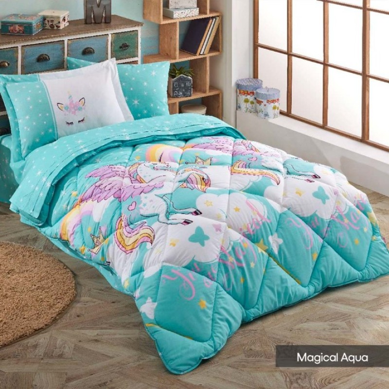 Elden Taksitle HOBBY POPLİN TEK KİŞİLİK UYKU SETİ