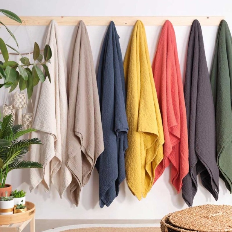 Elden Taksitle İYİ GECELER İSTANBUL ZEN STONE ÇİFT KİŞİLİK YATAK ÖRTÜSÜ