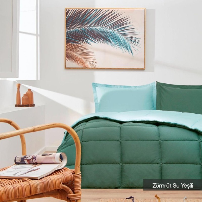 Elden Taksitle ÖZDİLEK COLOURIST RANFORCE ÇİFT KİŞİLİK YATAK SETİ