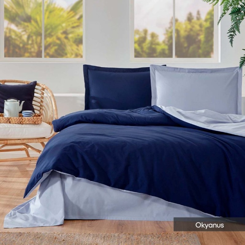 Elden Taksitle ÖZDİLEK COLOURIST RANFORCE ÇİFT KİŞİLİK YATAK SETİ