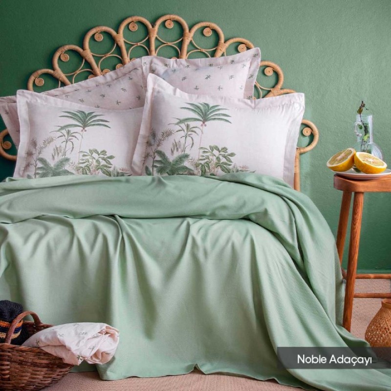 APRICITAS BAMBU ÇİFT KİŞİLİK PİKE TAKIMI