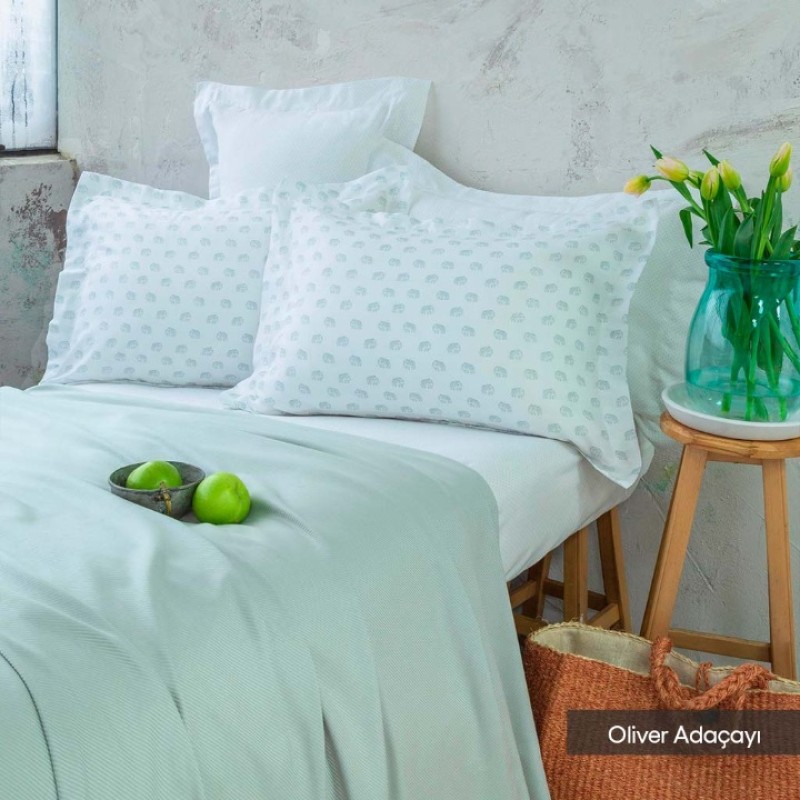 APRICITAS BAMBU ÇİFT KİŞİLİK PİKE TAKIMI