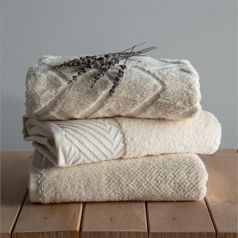 Elden Taksitle APRICITAS TULIPA 3 LÜ HAVLU SETİ 50X90