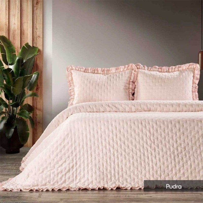 Elden Taksitle ZEBRA CASA ÇİFT KİŞİLİK LIMA YATAK ÖRTÜSÜ