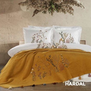 ZEBRA CASA LENORA NAKIŞLI NEVRESİMLİ BATTANİYE SETİ