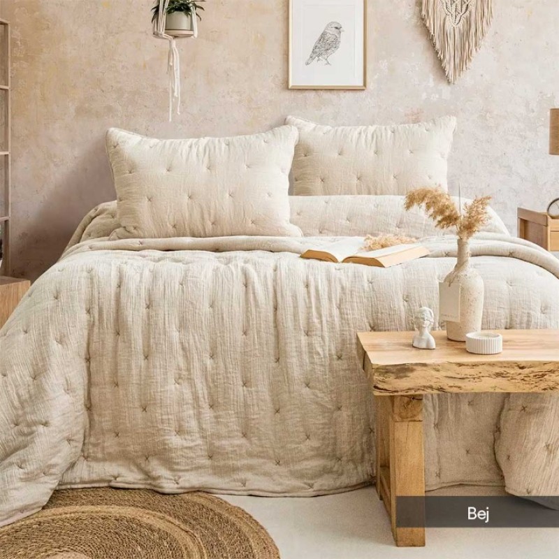 Elden Taksitle ZEBRA CASA RITA ÇİFT KİŞİLİK YATAK ÖRTÜSÜ