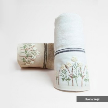 ÖZDİLEK DITSY GARDEN 2 Lİ KUTULU HAVLU