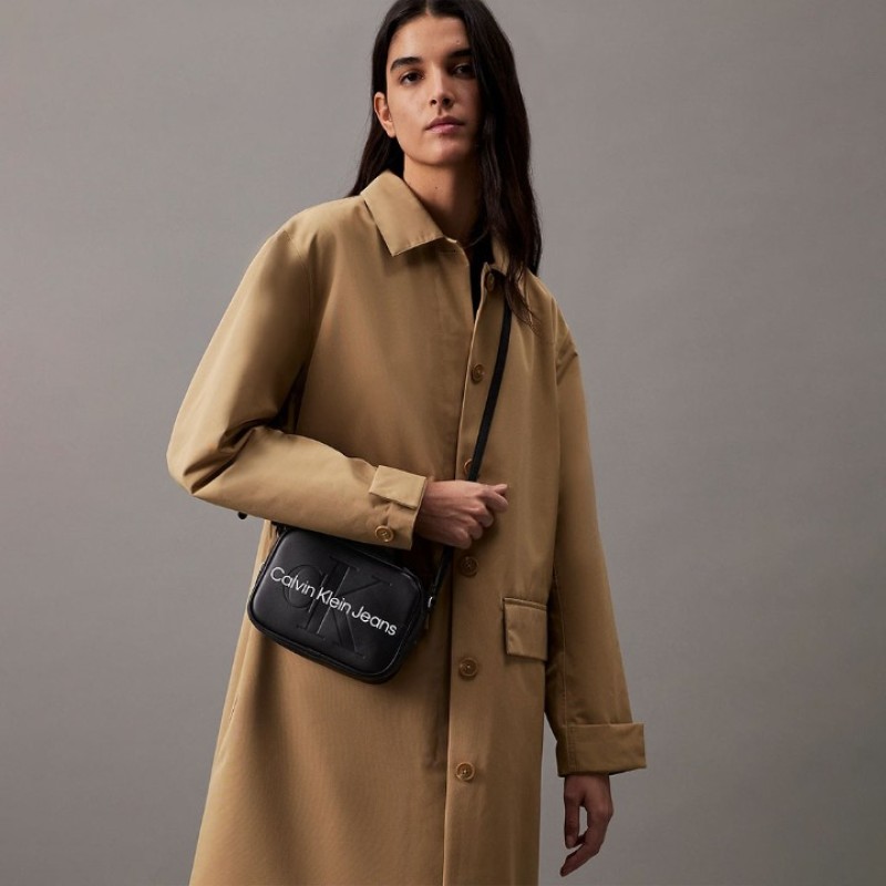 Elden Taksitle CALVIN CLEIN SİYAH KADIN ÇANTA SS25 CAMERA K60K610275BDS