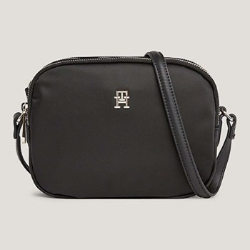 TOMMY HILFIGER SİYAH KADIN ÇANTA SS25 POPPY TH CROSSOVER AW0AW15638BDS