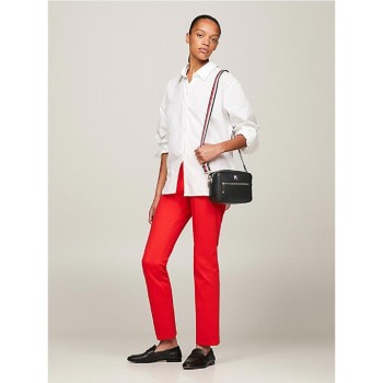 TOMMY HILFIGER SİYAH KADIN ÇANTA SS25 ICONIC TOMMY CAMERA CORP AW0AW15864BDS