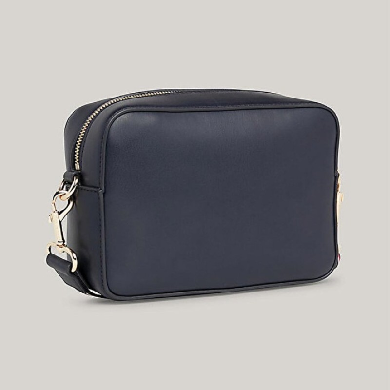 TOMMY HILFIGER MAVİ KADIN ÇANTA SS25 ICONIC TOMMY CAMERA CORP AW0AW15864DW6