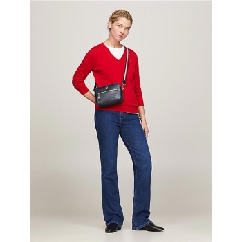 TOMMY HILFIGER MAVİ KADIN ÇANTA SS25 ICONIC TOMMY CAMERA CORP AW0AW15864DW6