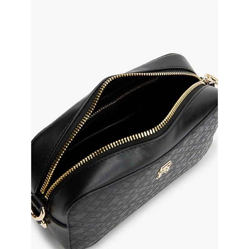 Elden Taksitle TOMMY HILFIGER SİYAH KADIN ÇANTA SS25 TH DISTINCT CAMERA MONO AW0AW17221BDS