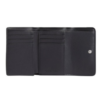 CALVIN CLEIN SİYAH KADIN CÜZDAN SS25 CK MUST SMALL TRIFOLD K60K611934BEH
