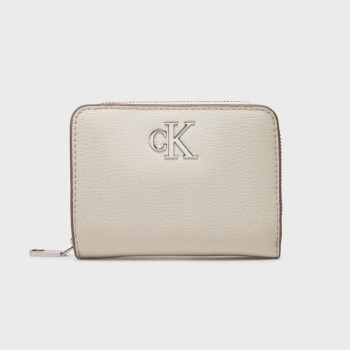CALVIN CLEIN BEJ KADIN CÜZDAN SS25 CK MUST SMALL TRIFOLD MONO K60K612939BEH