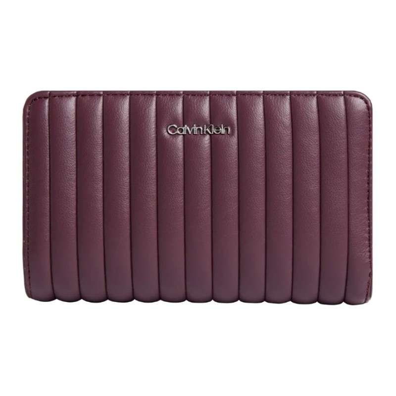 CALVIN CLEIN KADIN CÜZDAN SS25 MINI LINE QUILT MEDIUM BIFOLD K60K613063VH2