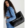 Elden Taksitle CALVIN CLEIN SİYAH KADIN ÇANTA SS25 SHOPPER K60K610276BDS