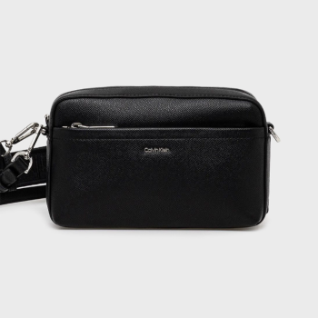 CALVIN KLEIN SS25 SİYAH KADIN ÇANTA K60K612802BEH CK MUST CONV CAMERA BAG_CAVIAR  8721107062501