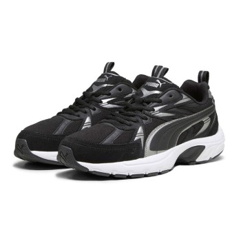 PUMA 39348901 MILENIO TECH SUEDE SİYAH UNISEX SPOR AYAKKABI