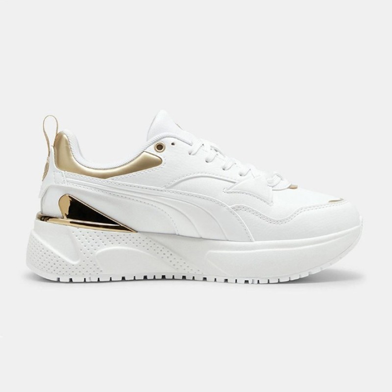 Elden Taksitle PUMA 39780301 R78 DISRUPT METALLIC DREAM SARI KADIN SPOR AYAKKABI