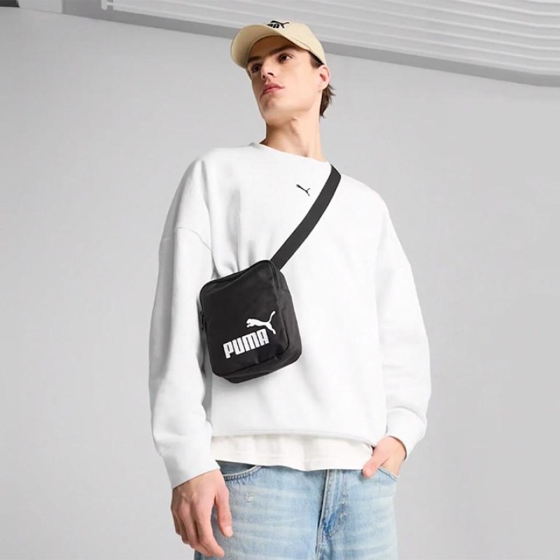 Elden Taksitle PUMA PHASE PORTABLE SİYAH UNISEX ÇAPRAZ ÇANTA 09117301