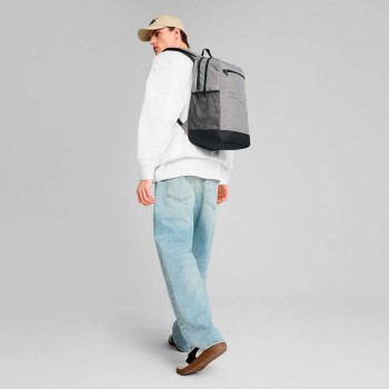 PUMA BUZZ HEATHER BACKPACK UNISEX GRİ SIRT ÇANTASI 09135001