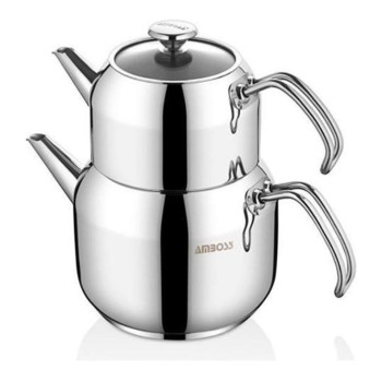 AMBOSS COOL ORTA BOY ÇELİK ÇAYDANLIK